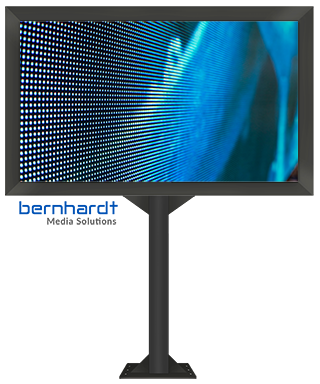 LED-Videowand-Werbeanlage